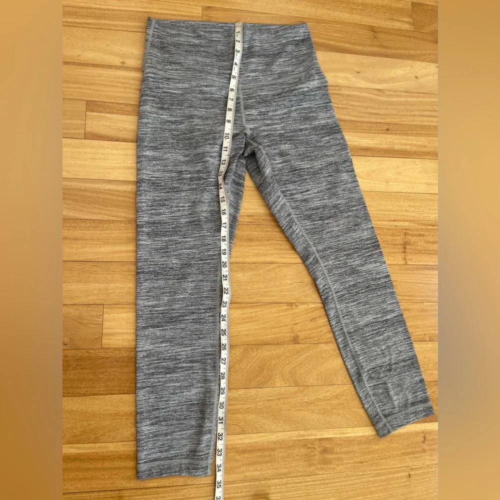 Lululemon Heather Grey Leggings - Picture 5 of 9